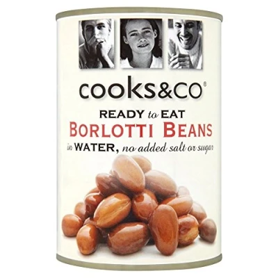 Image of Cooks &amp; Co Borlotti Beans (400g) Pack of 2