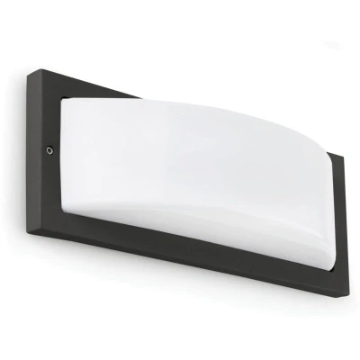 Image of Mol 1 Light Outdoor Wall Dark Grey IP44, E27