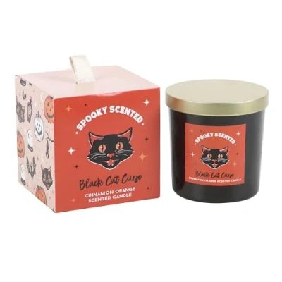 Image of Eerie Ambiance Halloween Scented Candle: Captivating Fragrance for Haunted House, Lasting Impressions &amp; Spooky Atmosphere Essential Addition