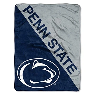 Image of Northwest The Company Penn State Nittany Lions Halftone Micro Raschel Throw Blanket, 46&quot; x 60&quot;, Blue