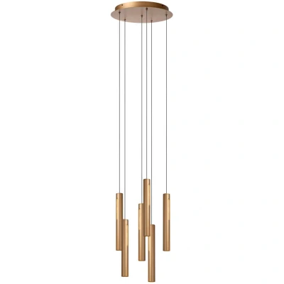 Image of Premium Griffith Pendant light Ø38cm LED Dim. CCT 6x6W 2700K/4000K Bronze