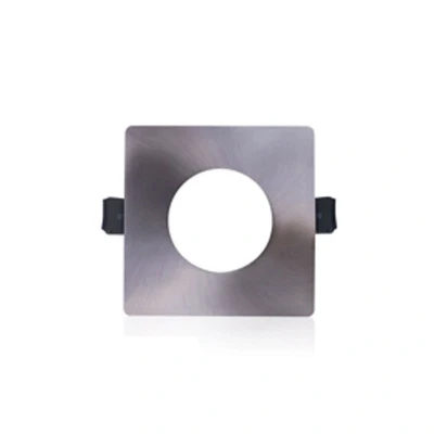 Image of Integral EvoFire Downlight GU10 Satin Nickel Square IP65