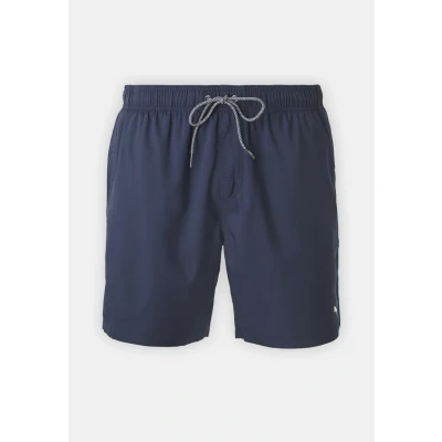 Image of PUMA Unisex Medium Length Swim Shorts, Navy, M UK