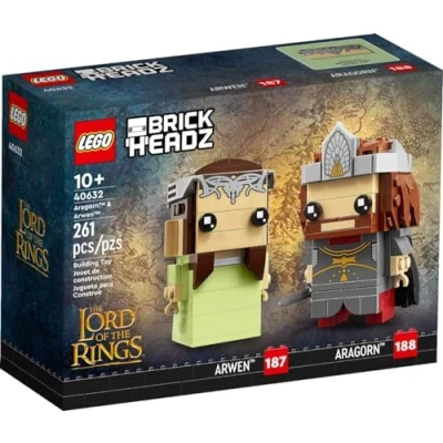 Image of LEGO BrickHeadz Aragorn &amp; Arwen 40632