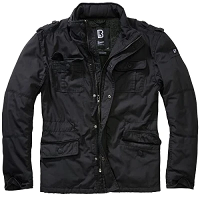 Image of Brandit Britannia Winter Ripstop Jacket black Size XL:,