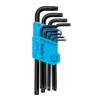 Image of Blue Spot Tools 15305 9PCE Long Arm Torx Key Set (T10 T50)