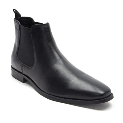 Image of Thomas Crick Men&#039;s Addison Chelsea Formal Leather Boot