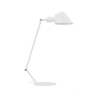 Image of Lindby Corali table lamp, white, metal, height 64cm