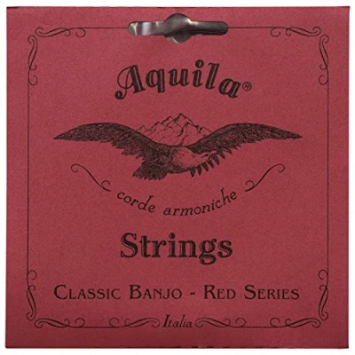 Image of Aquila Red Series AQ 11B Medium Tension Banjo Strings 5 Piece Set