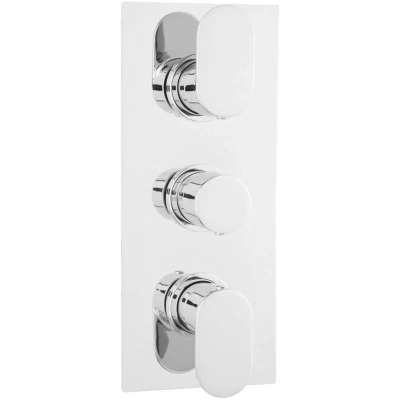 Image of Ultra REI3617 Reign Thermostatic Triple Valve with Diverter Chrome