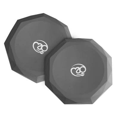 Image of Yoga Mad Knee Pads, Set of 2 Anti Slip Foam Kneeling Pads Great for Yoga, Pilates, Workouts Comfortable, Lightweight, Supportive Shape Knees, Elbows &amp; Wrists