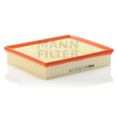 Image of 077129620A, 077129620B, 077129620D Air Filter MANN C 28 214/1 58mm 258mm 287mm Insert AUDI: A8 D2, A6 C4 Avant, Saloon