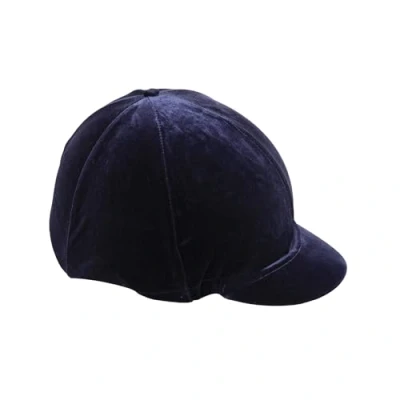 Image of Velvet Riding Helmet Cover