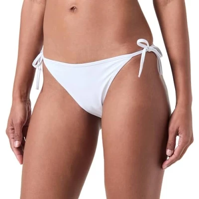 Image of Calvin Klein Women&#039;s String Side Tie Kw0kw02431 Tie, White (Pvh Classic White), XXL