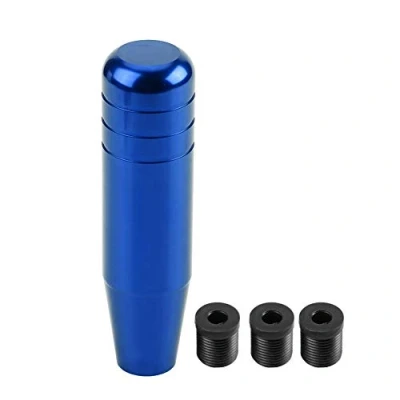 Image of Gear Shift Knob,Universal Aluminum Alloy Car Manual Knob Handle Shifter Lever 13cm (Blue)