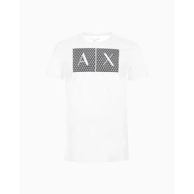 Image of Armani Exchange Men&#039;s 8nztck T Shirt, White, S UK