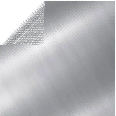 Image of vidaXL Pool Cover Silver 732x366 cm PE