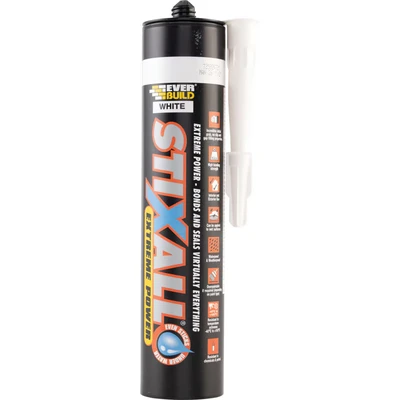 Image of Sika Stixall Extreme Power Sealant And Adhesive Waterproof White 290ml