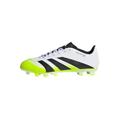 Image of adidas Unisex Predator Club Firm Multi Ground Football Boots, Cloud White/Core Black/Lucid Lemon, 12 UK