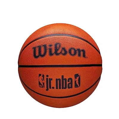 Image of Wilson Basketball, Jr. NBA DRV Plus, Outdoor and indoor, Size: 7, Brown