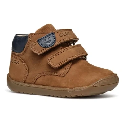 Image of Geox Baby B MACCHIA BOY C Sneaker, 4 UK Child Brown
