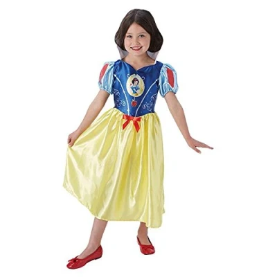 Image of Rubie&#039;s Official Snow White Girls Fancy Dress Disney Princess Fairytale Book Childrens Costume