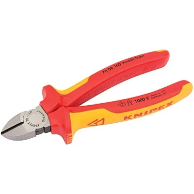 Image of Knipex 31926 160mm Fully Insulated Diagonal Side Cutters