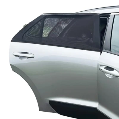 Image of Dreambaby Car Window Shade for Baby, 2 Pack Mesh Sock, Protects from Sun Glare &amp; Heat, Quality Strech Material to Fit Windows
