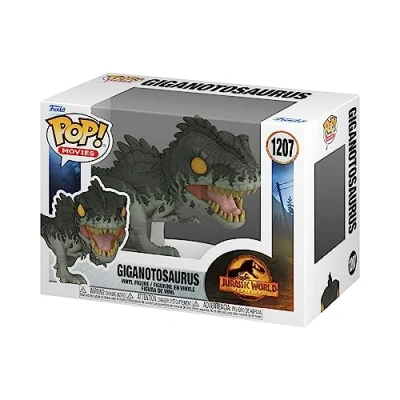 Image of Funko Pop! Movies: JW3 Giant Dino Giganotosaurus Jurassic Park Collectable Vinyl Figure Gift Idea Official Merchandise Toys for Kids &amp; Adults Movies Fans Model Collectors