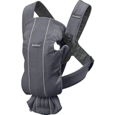 Image of BabyBjörn Baby Carrier Mini, 3D Mesh, Anthracite