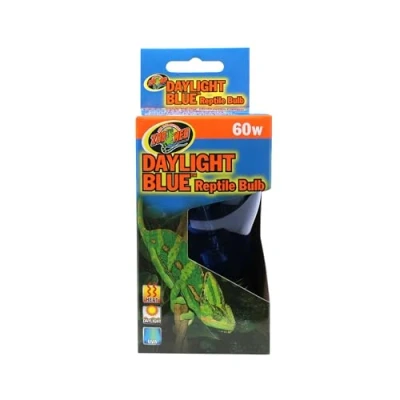 Image of zoomed Zoo Med DB 60 Daylight Reptile Bulb, Watt, Blue