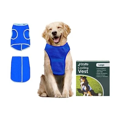 Image of Crufts Pet Cooling Vest in Colour Box, Large