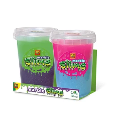 Image of SES Creative 15025 Marble Slime Duo Pack 400gr