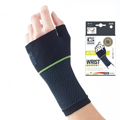 Image of Neo G Wrist and Thumb Support Sports, Tennis, Golf For Sprains, Strains, Tendonitis, Joint Pain, Arthritis, Injury Recovery Multi Zone Compression Hand Brace L