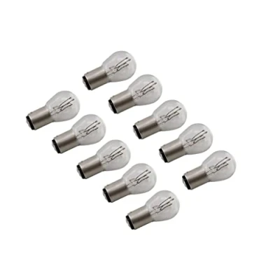 Image of 10x Genuine Osram Original 12v P21/5W (BAY15d / 380) 21/5w Clear Bulbs [7528] Part Number 7528