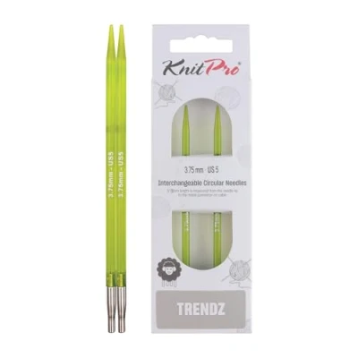 Image of Knit Pro KP51252 3.75 mm Normal Interchangeable Circular Needles, Multi Colour