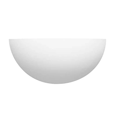 Image of Searchlight Bombay 30Cm Plaster Classic Ceramic Wall Mountable Uplighter Light