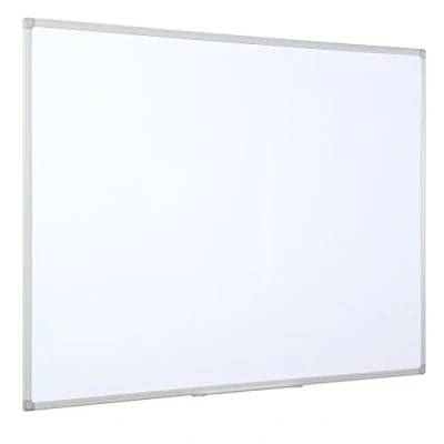 Image of Bi Office Whiteboard Maya, Two sided Melamine, Plastic Frame, 120 x 90 cm