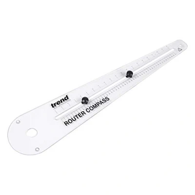 Image of Trend Router Compass for Precise Circle and Arc Cutting, R/COMPASS/A