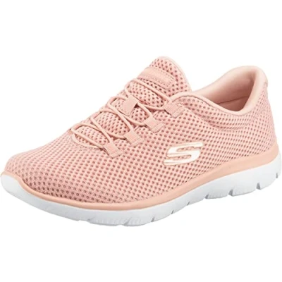 Image of Skechers Women&#039;s Summits Sneaker, ROSE, 7 UK