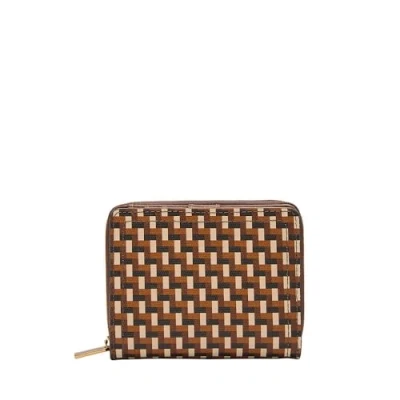 Image of Fossil Women&#039;s Logan LiteHide™ Leather Zip Around Card Case, SL10045200