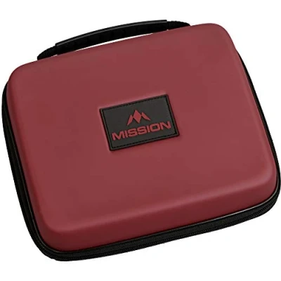 Image of Mission Darts W134 Freedom Premium Case with EVA Material, Red, Luxor XL