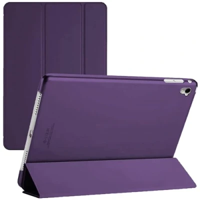 Image of For Apple iPad 9th / 8th 7th Generation Case Cover (2021/2020/2019) (10.2 Inch) Smart Magnetic Ultra Slim Stand Auto Wake/Sleep 9 8 7 (Purple)