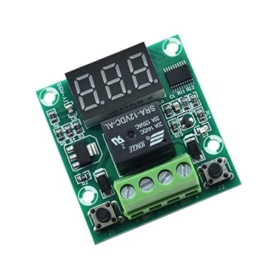 Image of DC 12V Battery Undervoltage Protection Module, Overdischarge Monitor Low Voltage Disconnect Module with LED Indicator