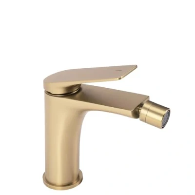 Image of REA Gold Toilet Bidet tap Avalon Brushed B2701