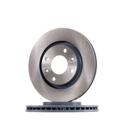 Image of 3556159, 3637225 Brake disc FEBI BILSTEIN 21120 Front Axle 266mm 22mm 4 Hole 108mm internally vented Coated PEUGEOT: 208 I Hatchback, 206 Hatchback