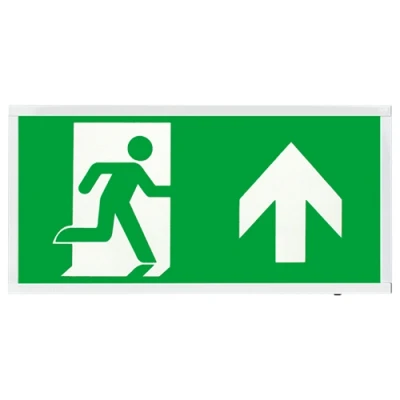 Image of Duceri 3W LED Maintained Emergency Sign UP, Self Test