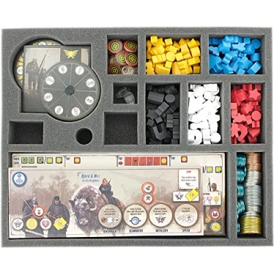 Image of Feldherr AVFL040BO 40 mm foam tray compatible with Scythe board game box 13 compartments