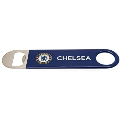 Image of Chelsea FC Blue Bar Blade Bottle Opener Magnet 100% Official