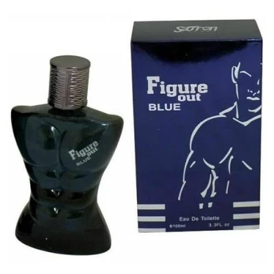 Image of Modaleo Men’s aftershave Eau De Toilette Spray for him Men Perfume 100ml EDP (1 X FIGURE OUT BLUE)